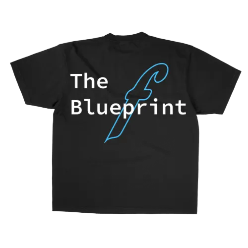 The Blueprint Tee Black